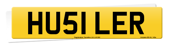 Registration number HU51 LER